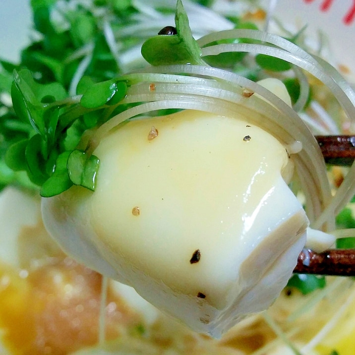 朝食におススメ!超簡単なのに栄養たっぷり豆腐チーズ